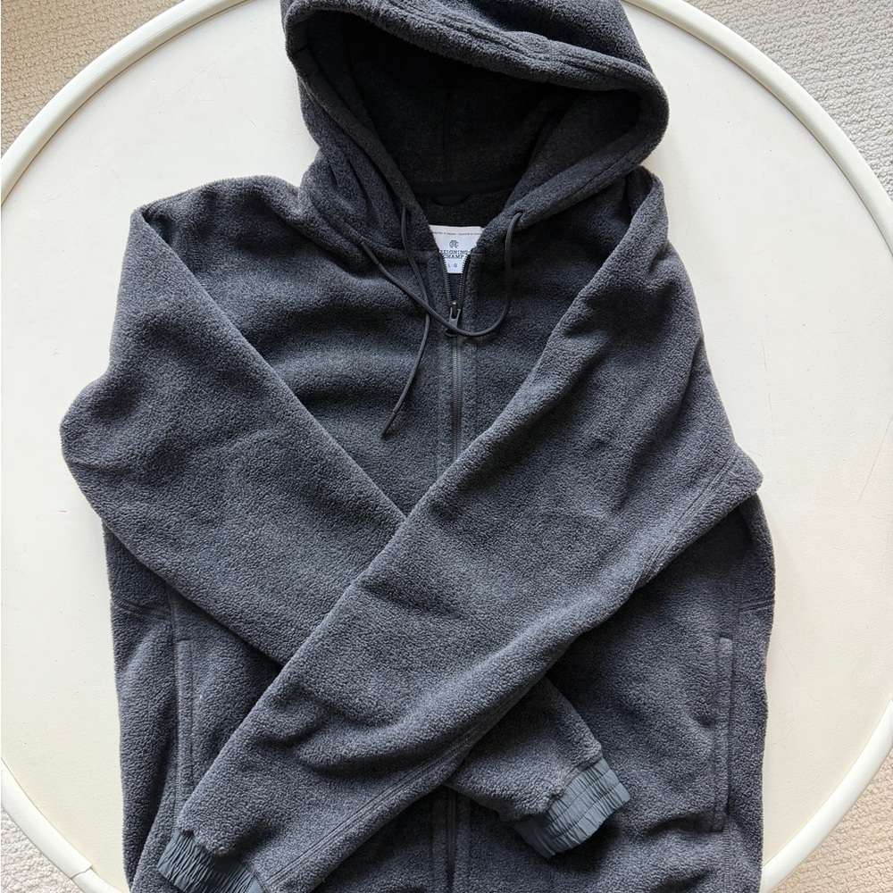 Large Reigning Champ Men's Polartec Fleece Hoodie